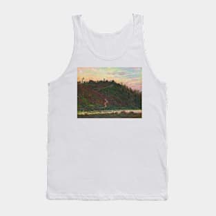 Village of La Roche-Blond, effect of the evening by Claude Monet Tank Top